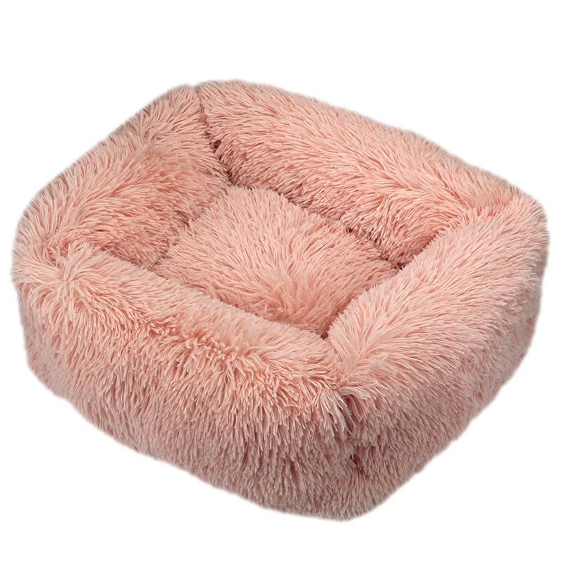 SnuggleNest Plush Bed