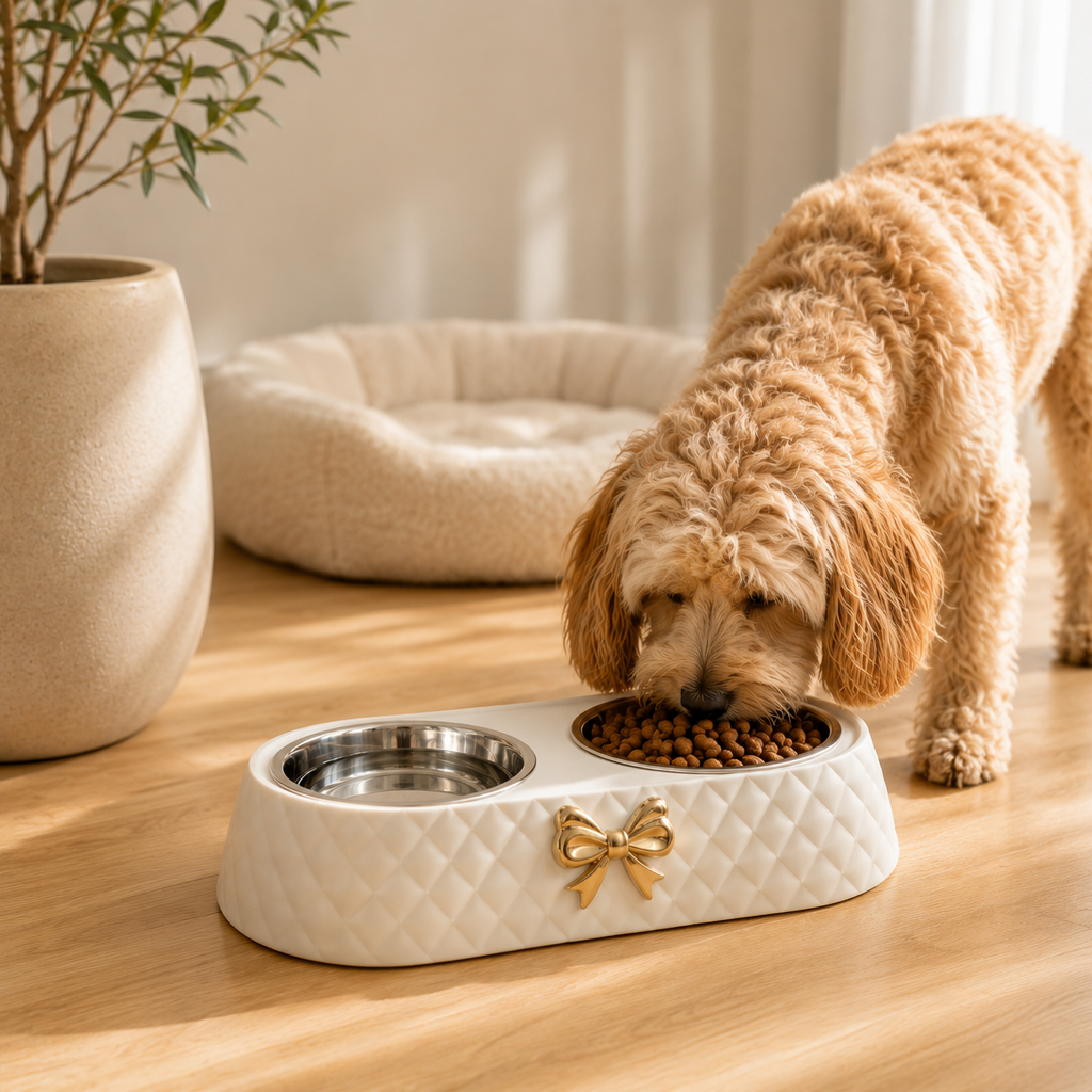 PawCharm Double Dining Bowl