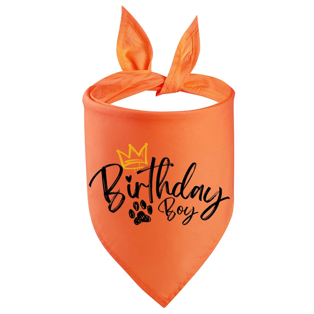 Birthday Bandana