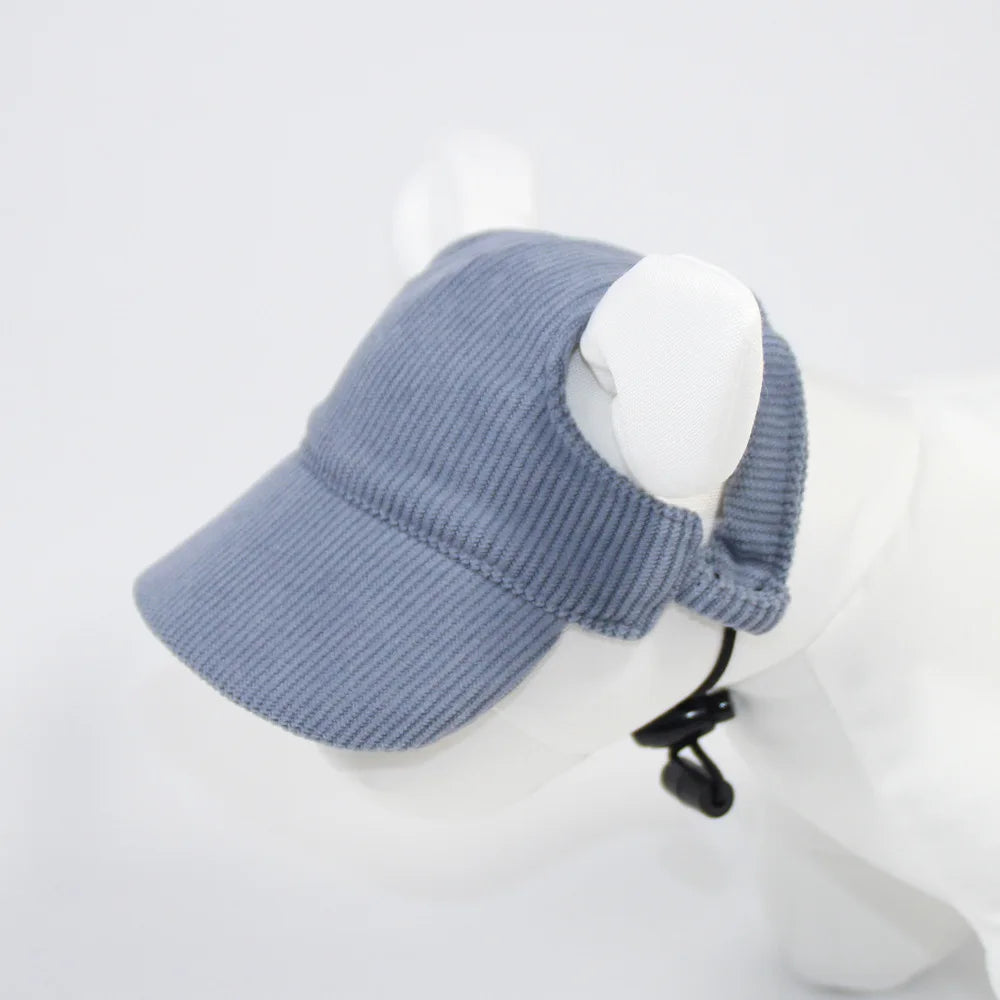 PawShade Corduroy Dog Cap