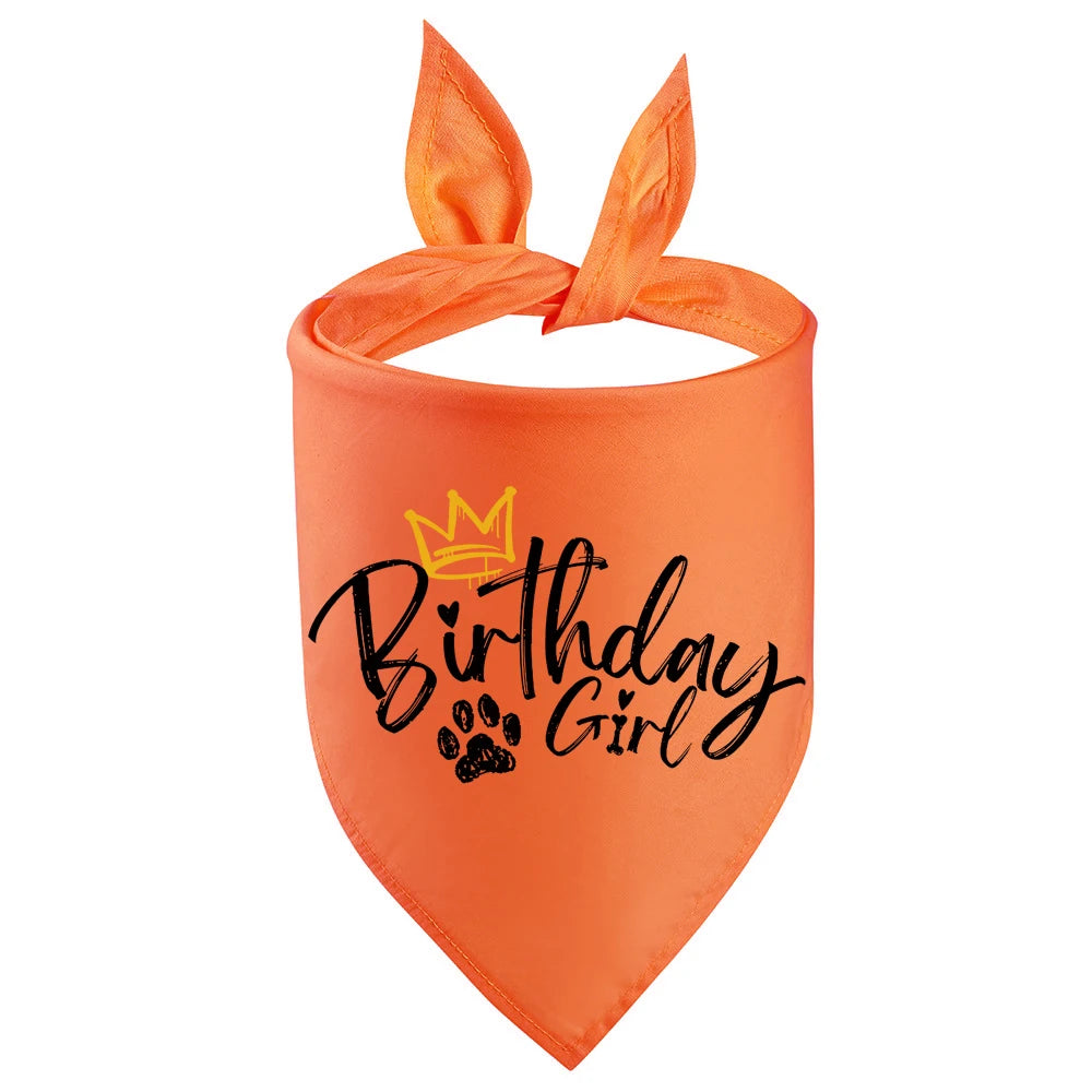 Birthday Bandana