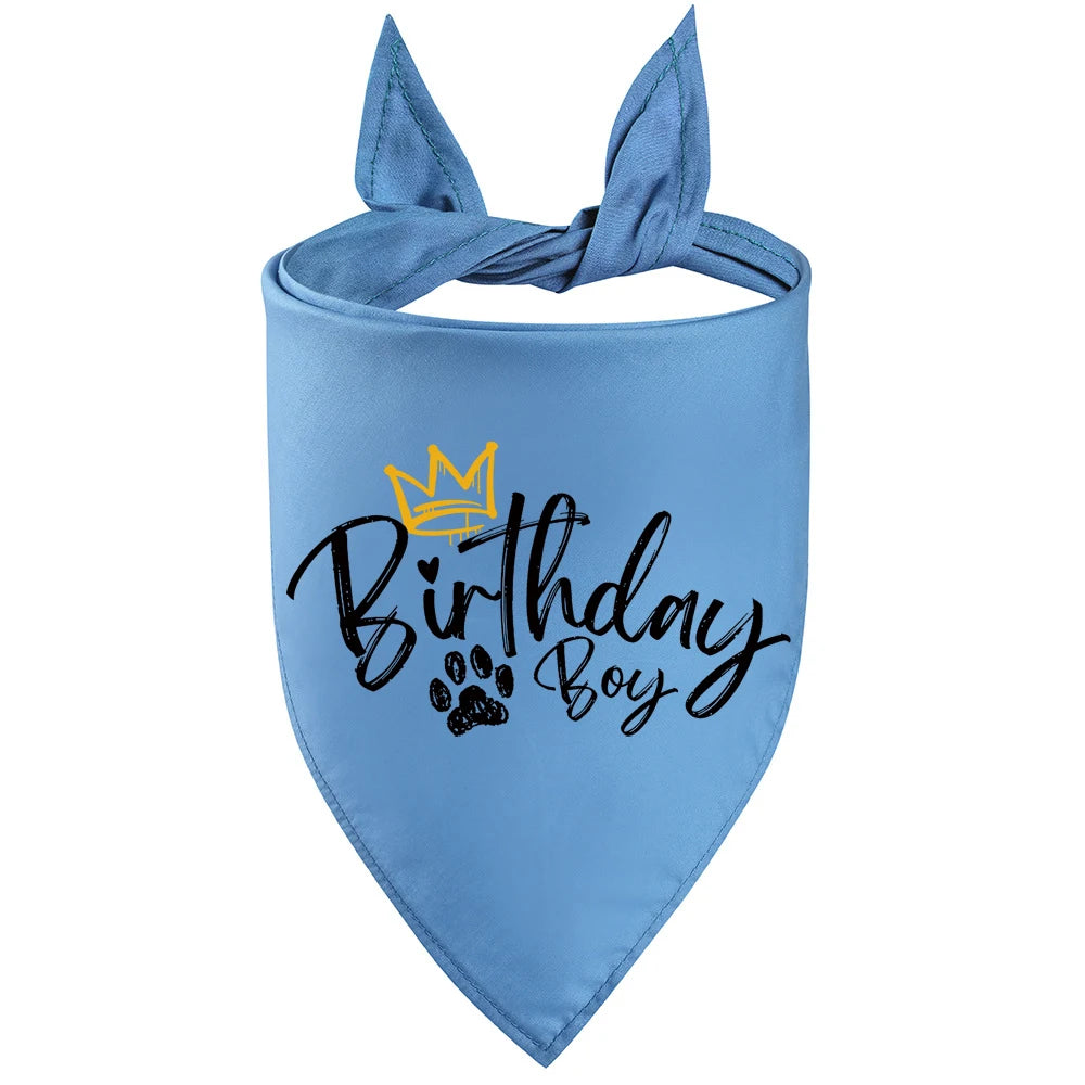 Birthday Bandana