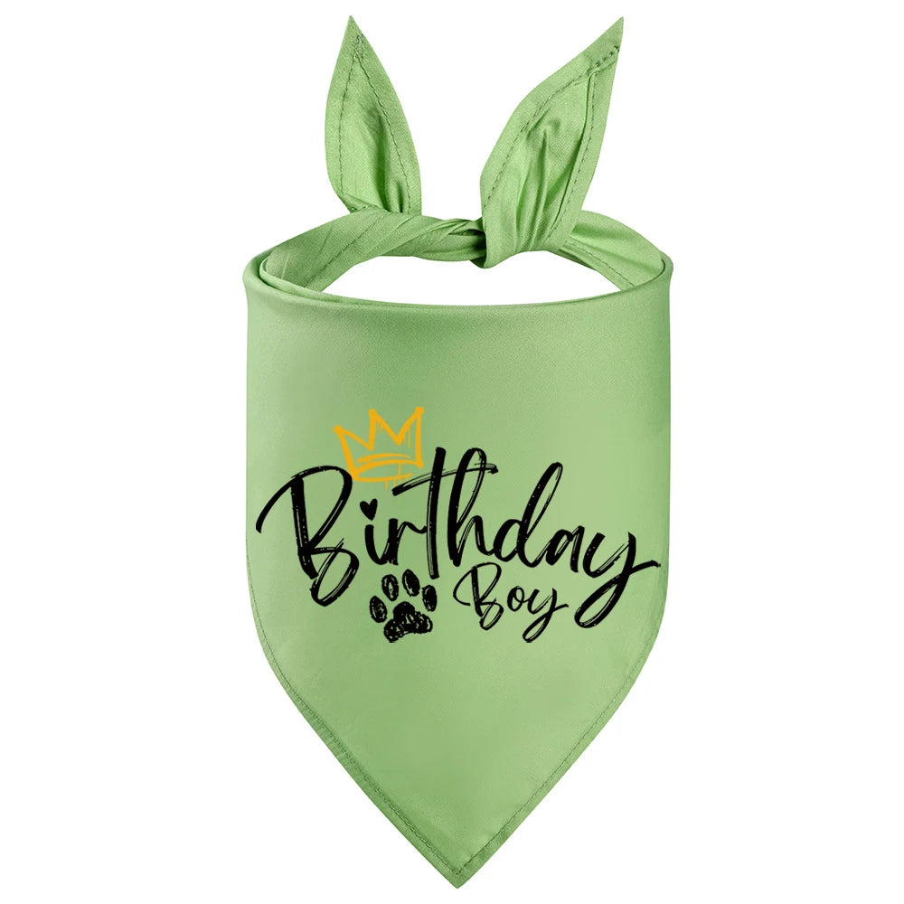 Birthday Bandana