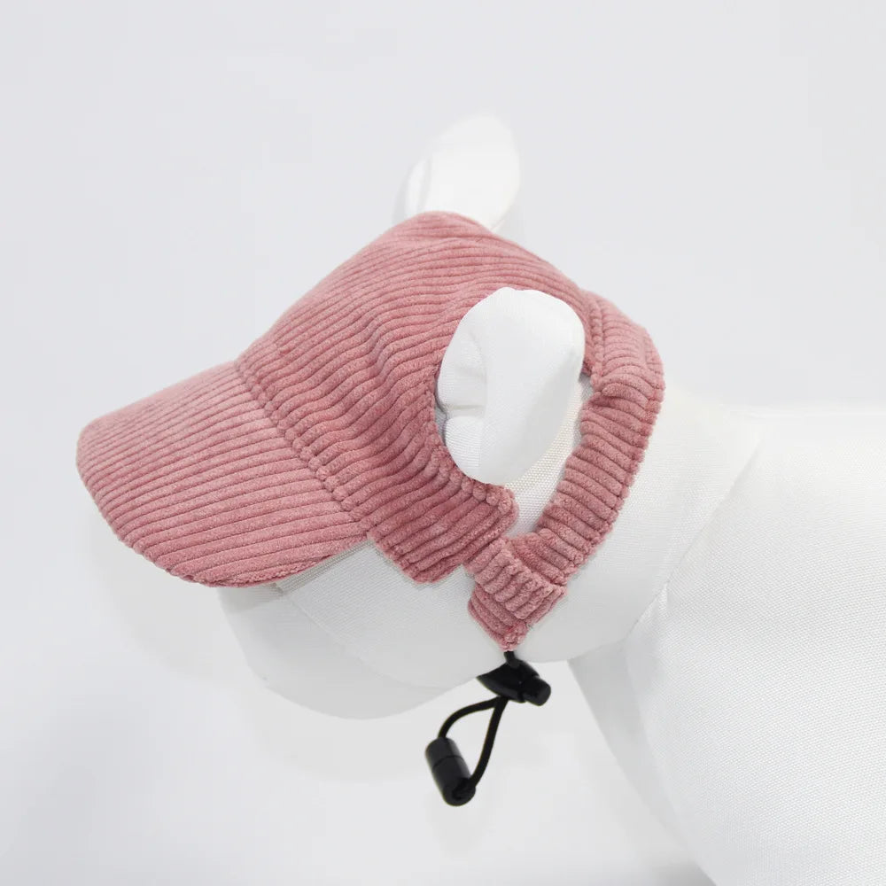 PawShade Corduroy Dog Cap