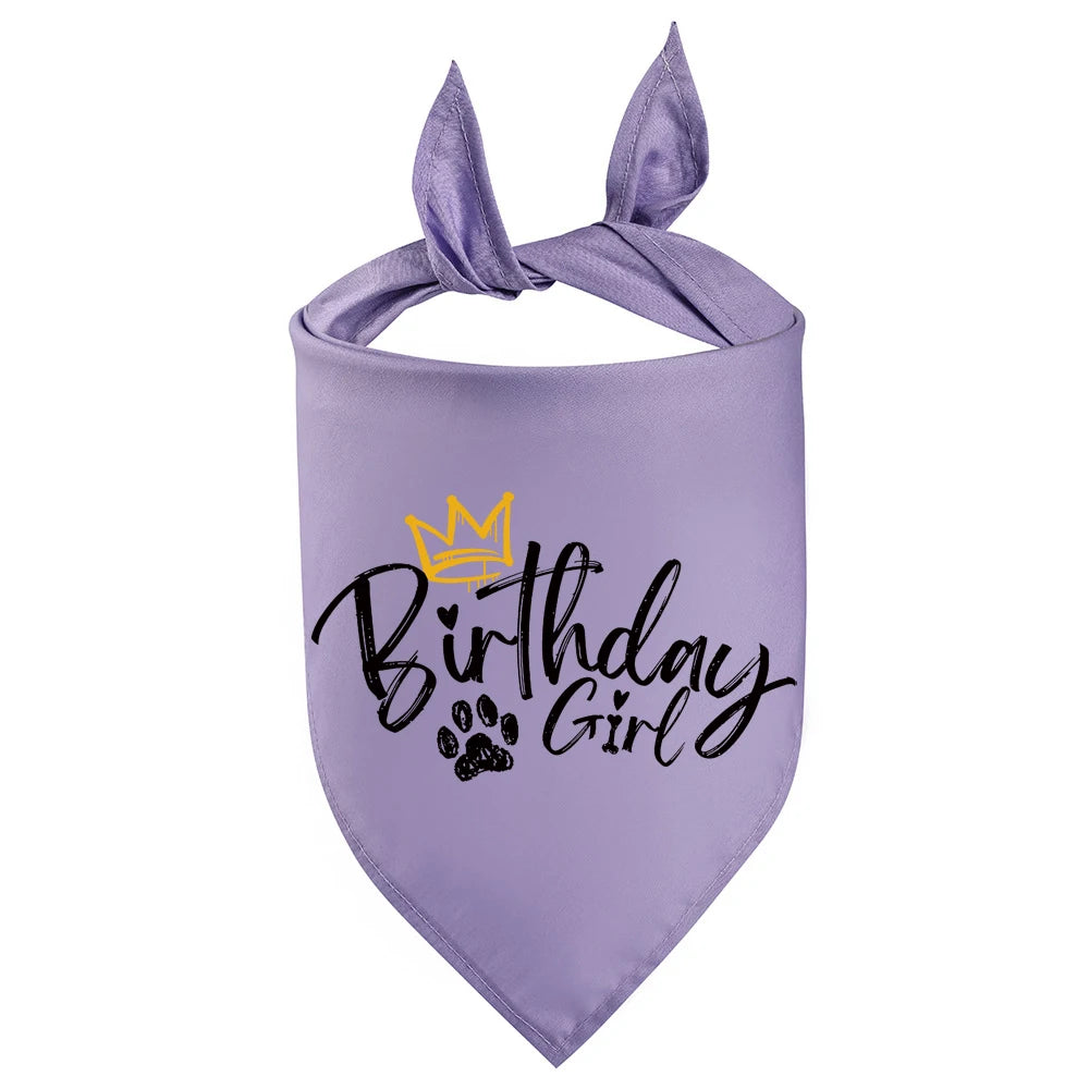 Birthday Bandana