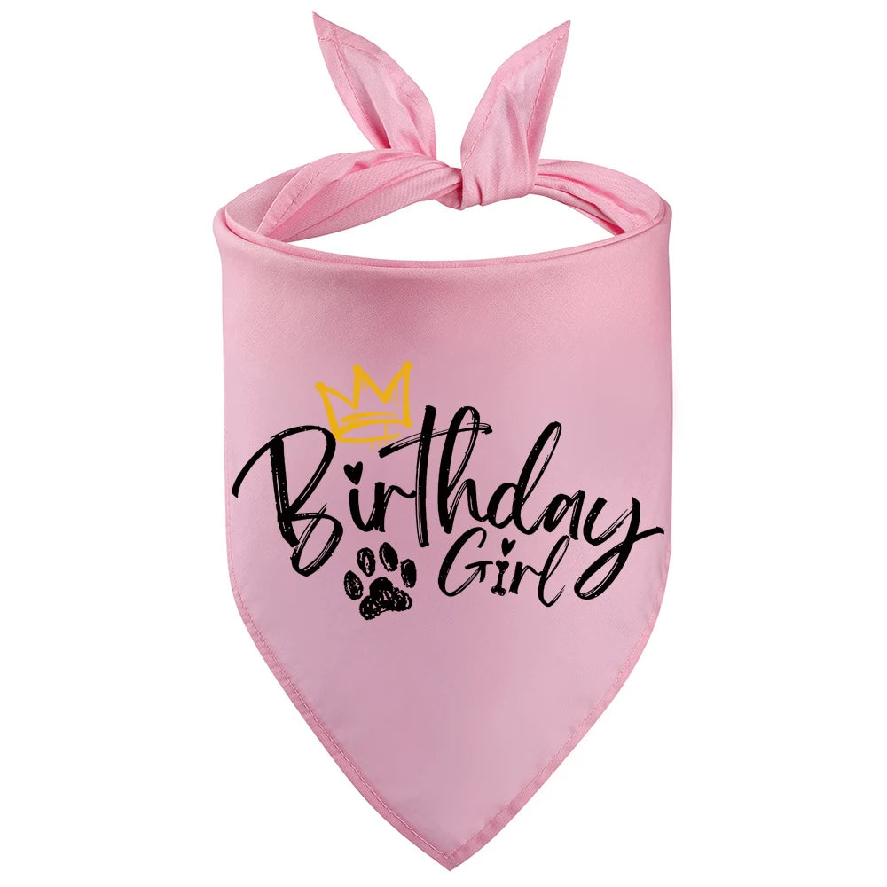 Birthday Bandana