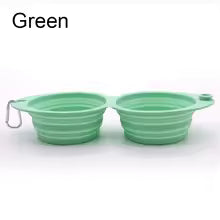 FoldAway Double Travel Bowl