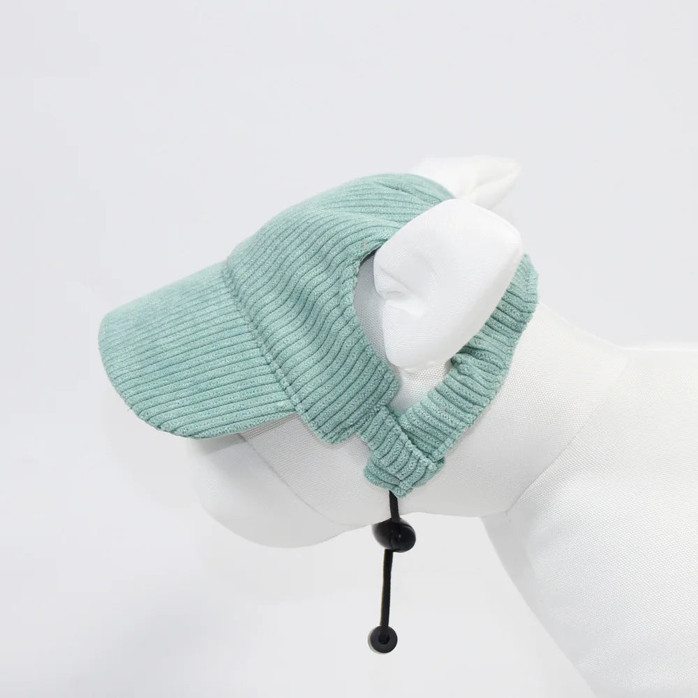 PawShade Corduroy Dog Cap