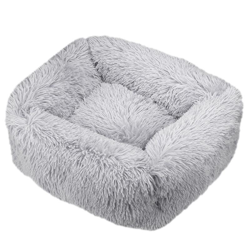 SnuggleNest Plush Bed