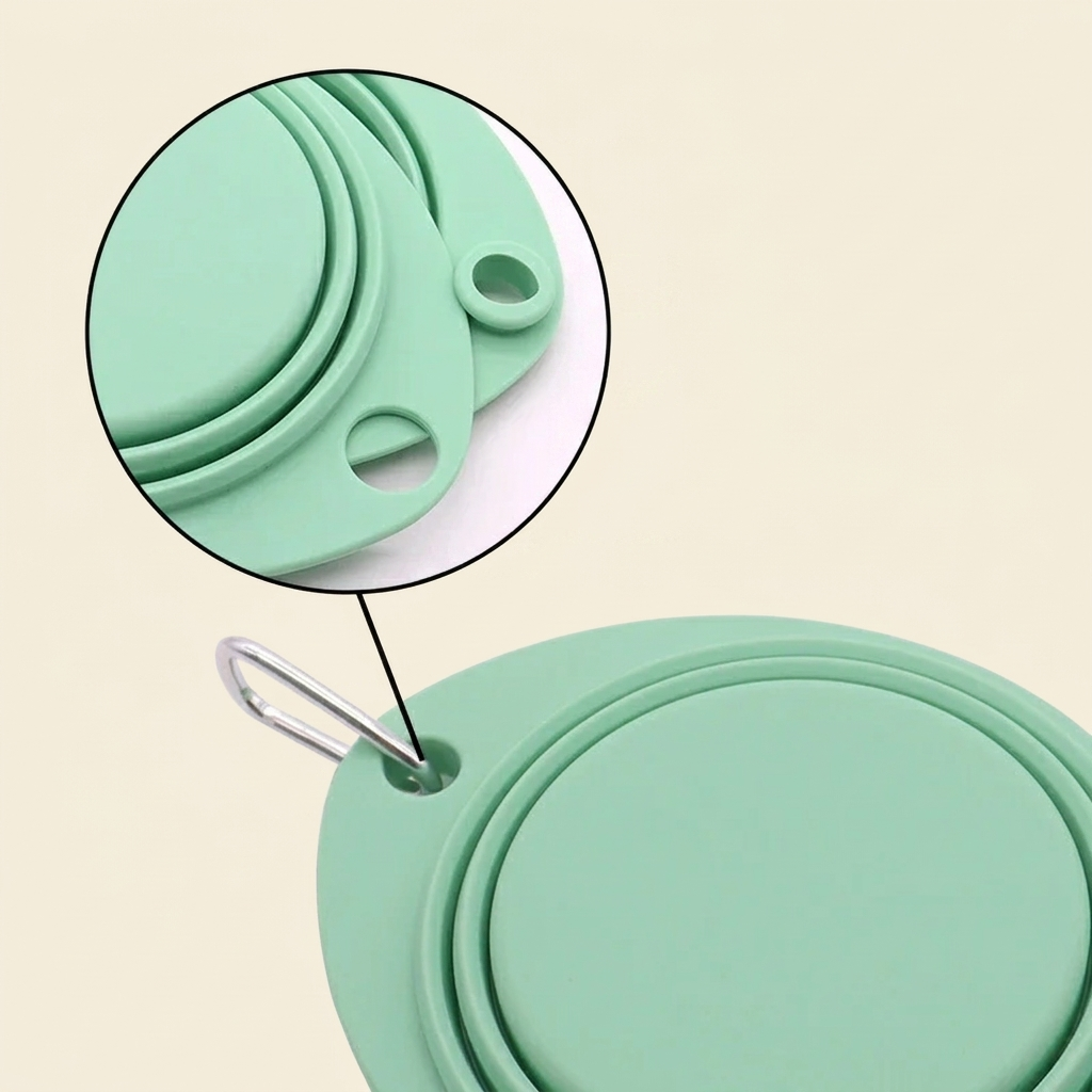 FoldAway Double Travel Bowl