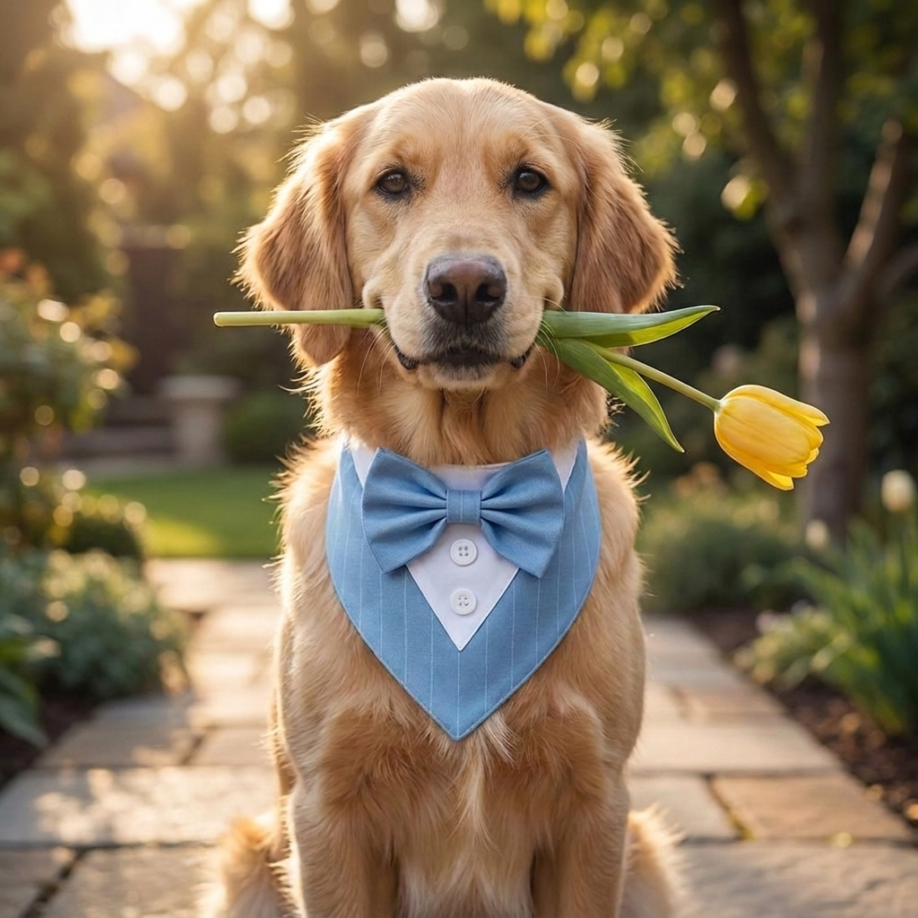 DapperPaw Formal Bandana