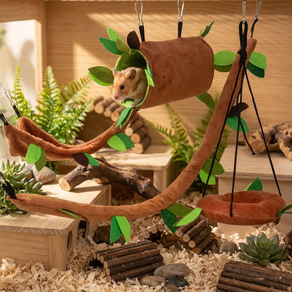 Cozy Canopy Enrichment Set